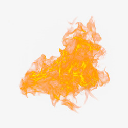 火焰形状一朵火焰炫酷火焰素材
