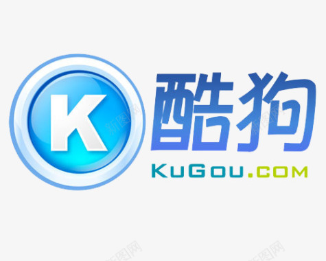 LOGO圆环手机酷狗酷狗软件logo图标图标