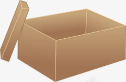 礼物专用正方体盒子矢量图素材