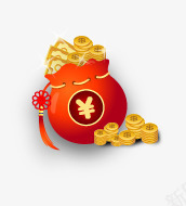 唯美精美钱袋中国结金币钱币png免抠素材_88icon https://88icon.com 中国结 唯美 精美 金币 钱币 钱袋