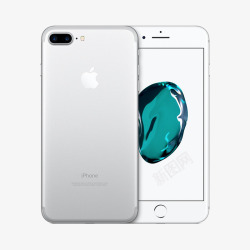 国行银色苹果7手机摄影高清图片