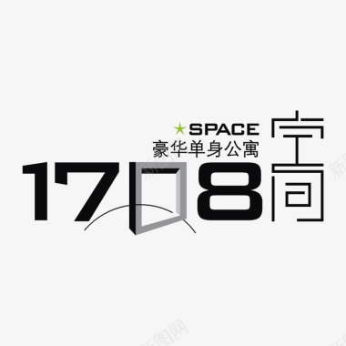 墙字体1708空间图标图标