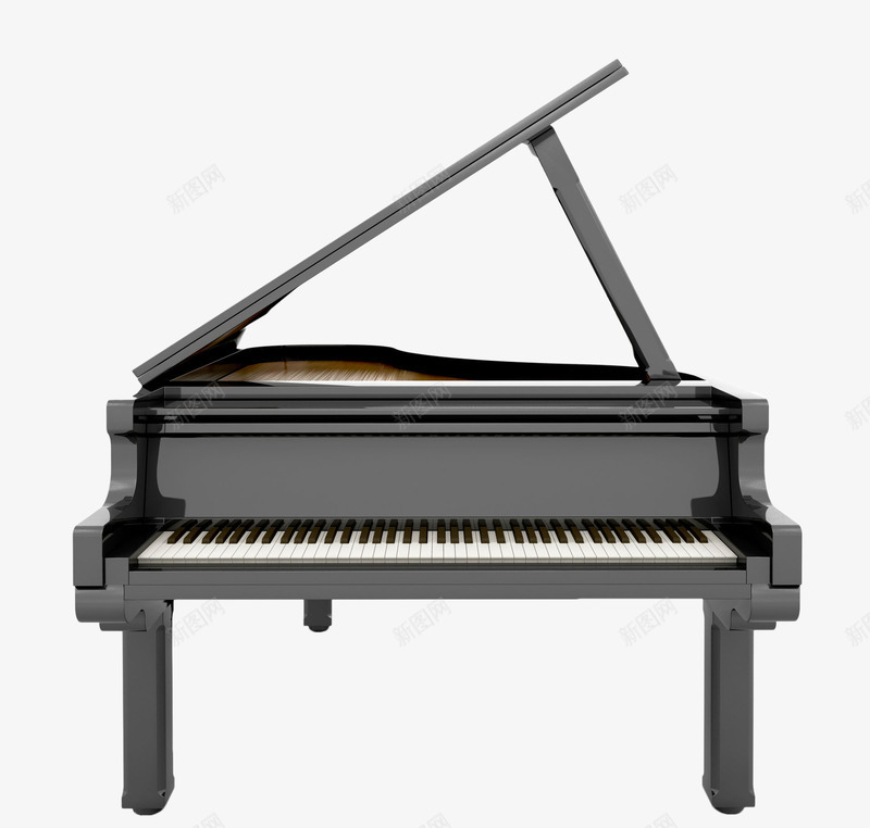 手绘黑色大钢琴png免抠素材_88icon https://88icon.com 乐器 乐器演奏 填色练习 琴键 钢琴 音乐 黑白钢琴键 黑色手绘