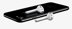 iPhone7和耳机素材