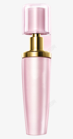 粉色的化妆品瓶子素材