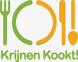 绿色厨具绿色健康厨房logo矢量图图标高清图片
