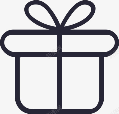 矢量礼物盒组合礼物盒点击态矢量图图标图标