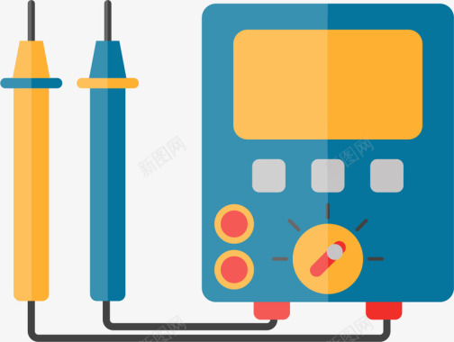 试电笔卡通电工图标图标