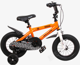 小型橙色自行车儿童节礼物png免抠素材_88icon https://88icon.com 儿童节 小型 橙色 礼物 自行车