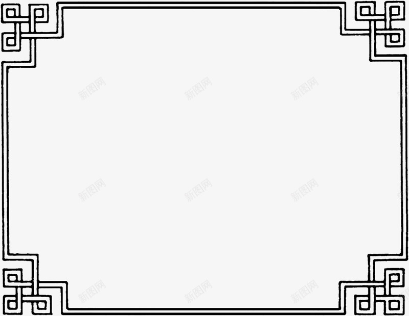 中国风格创意纹理边框png免抠素材_88icon https://88icon.com 中国 创意 纹理 边框 风格