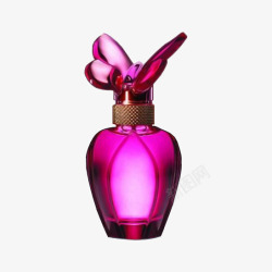 紫红色的蝴蝶瓶素材
