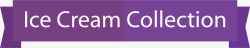 紫色的标题栏素材
