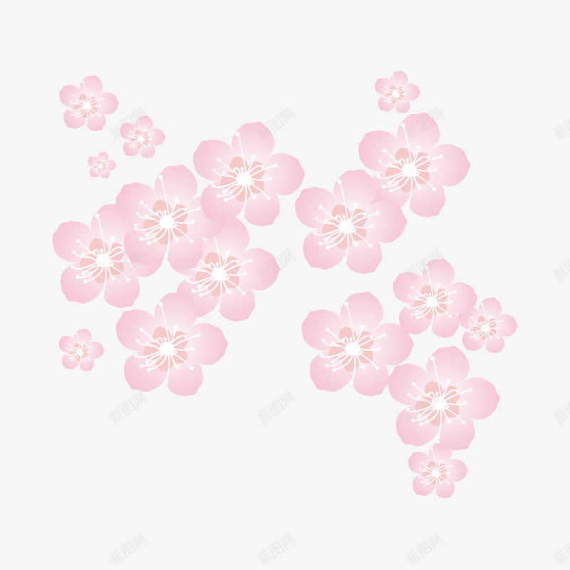 粉色梅花唯美化妆用品图案png免抠素材_88icon https://88icon.com 化妆用品图案 唯美 梅花 粉色 粉色梅花唯美化妆用品图案