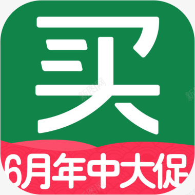 手机app样机手机中粮我买网购物应用图标logo图标