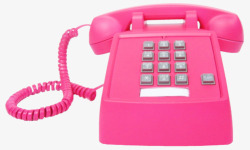 蒸汽波流体蒸汽波风格粉红色电话高清图片