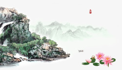 中国风山水素材