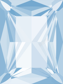 透明几何形状钻石矢量图素材