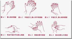 洗手步骤素材