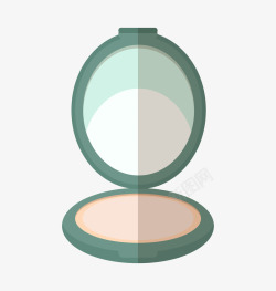 简约小清新化妆品工具装饰海报设素材