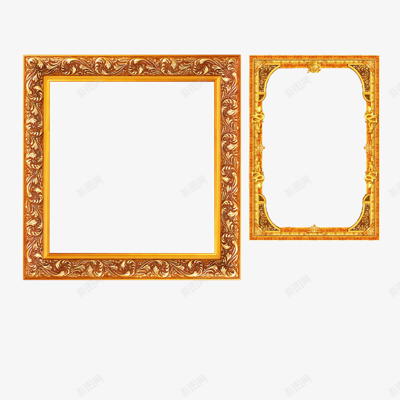方形边框psd免抠素材_88icon https://88icon.com 书画框 书画框边框 形状 方形 画框 禁书画框 证书画框