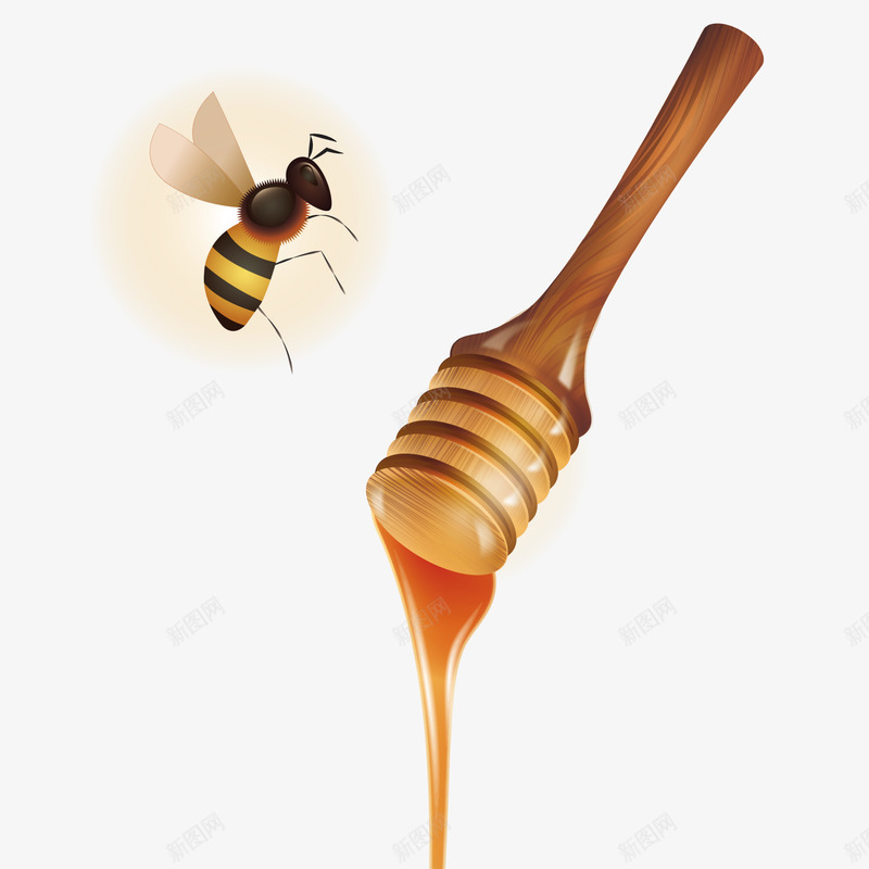 搅蜜棒和蜜蜂食物海报背景png免抠素材_88icon https://88icon.com 产品 产品海报 化妆品 化妆品海报 搅蜜棒 昆虫 绿色食品 蜂蜜 蜜蜂 食品 食物海报