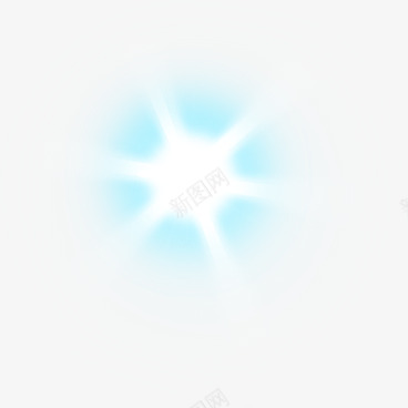 蓝色清新夏季梦幻星光png免抠素材_88icon https://88icon.com 夏季 星光 梦幻 清新 蓝色