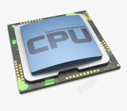 CPU处理器cpu处理器模型高清图片