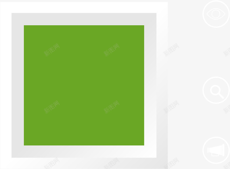 绿色方块文本框png免抠素材_88icon https://88icon.com 扁平化 文本框 方块 标题栏 目录 绿色