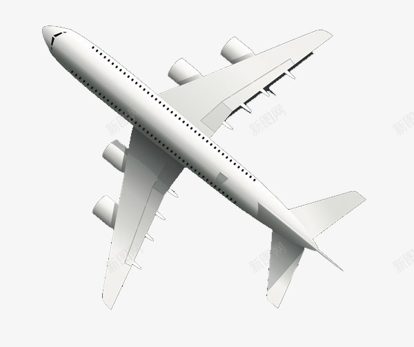 飞机模型png免抠素材_88icon https://88icon.com 产品实物 模型 白色 飞机