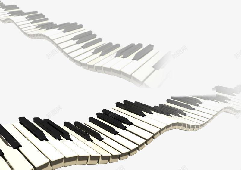 黑白键盘png免抠素材_88icon https://88icon.com 钢琴教学 钢琴键盘 键盘 音乐教室 黑白键盘