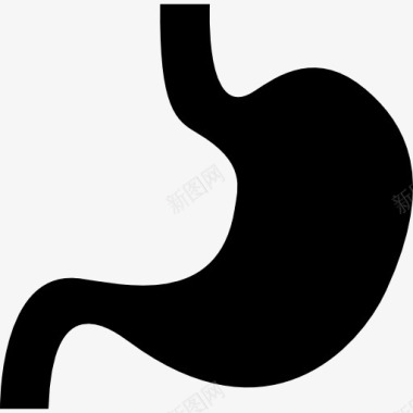 医疗器官胃图标图标