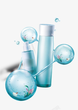 化妆品海报背景素材