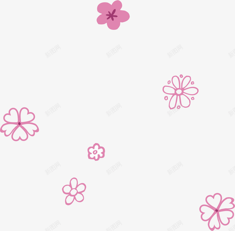 紫色花朵漂浮矢量图ai免抠素材_88icon https://88icon.com AI 卡通 底纹 手绘 漂浮 紫色 线条 花朵 花纹 鲜花 矢量图