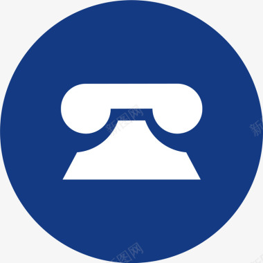 清新蓝色冰棍PNG白色电话机图标图标