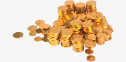 一堆金子一堆金币高清图片