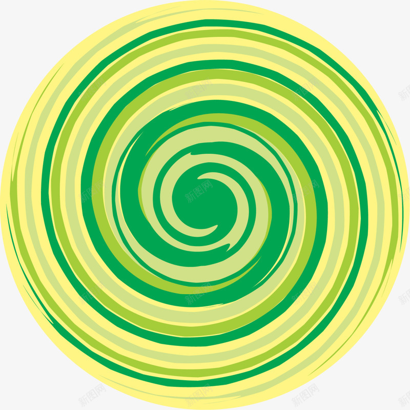 黄绿色旋涡圆形标签png免抠素材_88icon https://88icon.com 圆形标签 旋涡标签 植物 水彩颜料 绿叶 黄绿色圆圈