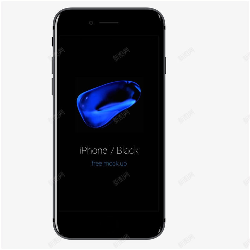 iPhone7亮黑色png免抠素材_88icon https://88icon.com iPhone7 iPhone7海报 iPhone7预售 手机 苹果7 苹果手机