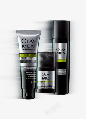 Olay男性化妆品套装png免抠素材_88icon https://88icon.com Olay 化妆品 套装 男性