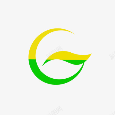 波形边框logo通用边框茶叶绿色健康图标图标