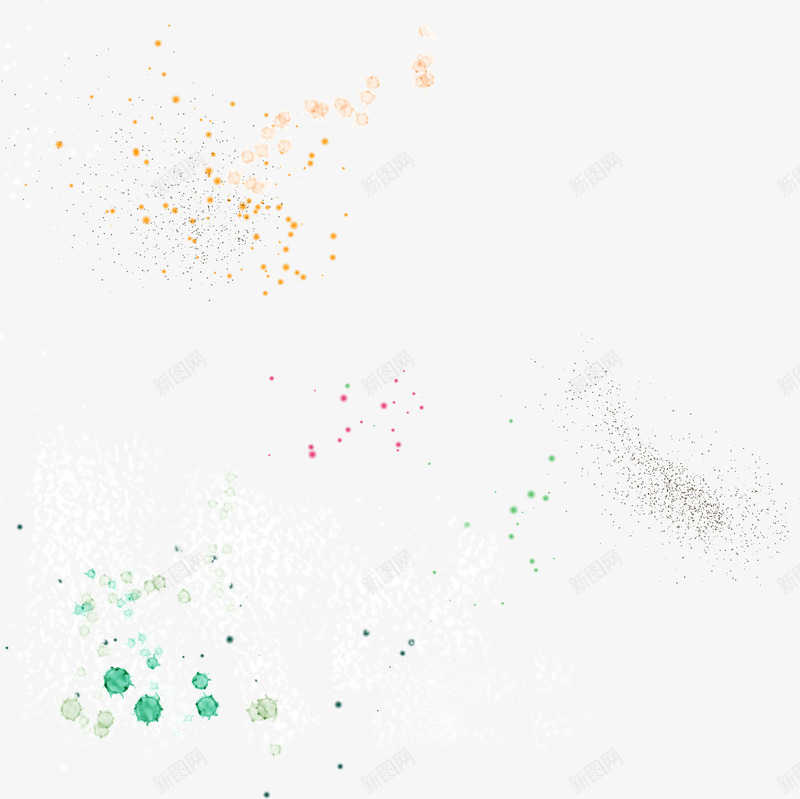 创意合成手绘花朵星光效果png免抠素材_88icon https://88icon.com 创意 合成 效果 星光 花朵