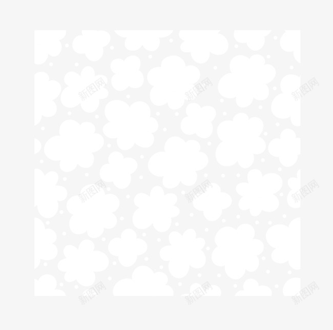 卡通云朵花底纹矢量图ai免抠素材_88icon https://88icon.com 云朵 卡通 底纹 花 矢量图
