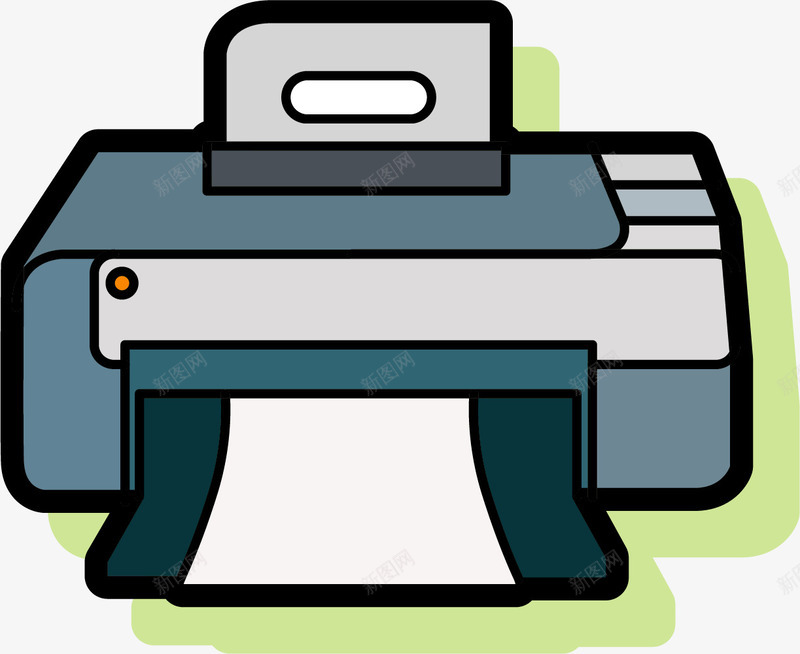 A4专业家庭打印机矢量图ai免抠素材_88icon https://88icon.com A4 卡通打印机 卡通矢量打印机 卡通风格 手绘风格 打印机 矢量打印机 矢量图