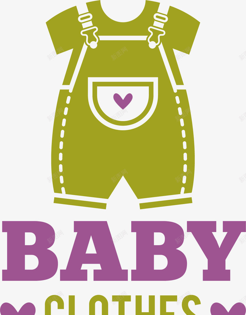 儿童背带裤矢量图ai免抠素材_88icon https://88icon.com baby 儿童 创意 卡通 婴儿 手绘 绿色 背带裤 衣服 矢量图