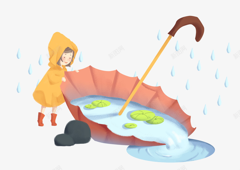 谷雨节气手绘可爱文艺风格插画配png免抠素材_88icon https://88icon.com 可爱 手绘 插画 文艺风格 节气配图 谷雨 谷雨节气手绘可爱文艺风格插画配图免费下载