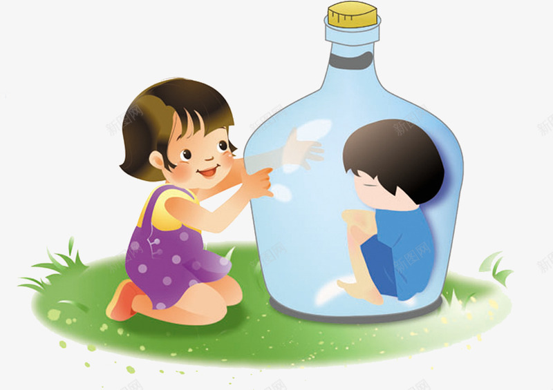 关爱自闭孩子png免抠素材_88icon https://88icon.com 儿童 关爱 爱惜 自闭