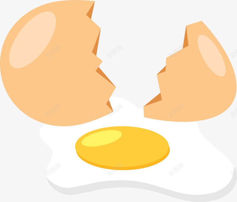 荷包蛋卡通风格矢量图eps免抠素材_88icon https://88icon.com 卡通 卡通鸡蛋 扁平风格 矢量鸡蛋 碎裂的鸡蛋 荷包蛋 鸡蛋 矢量图