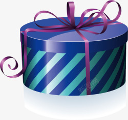 生日蛋糕礼盒矢量图素材