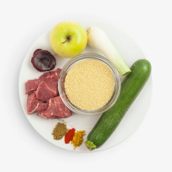 健康营养美食菜品特写素材