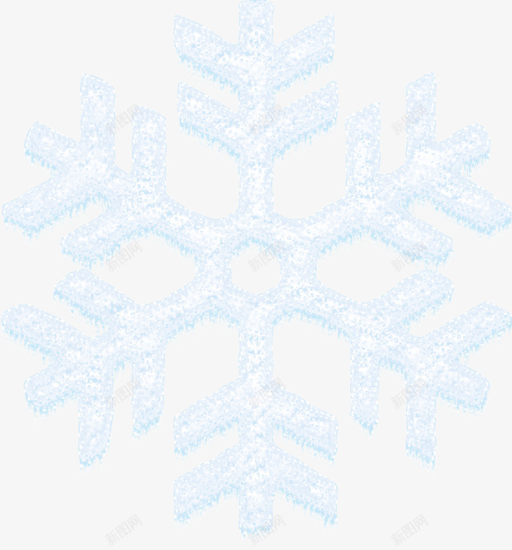 雪片雪花png免抠素材_88icon https://88icon.com 图案 纹理 雪片 雪花