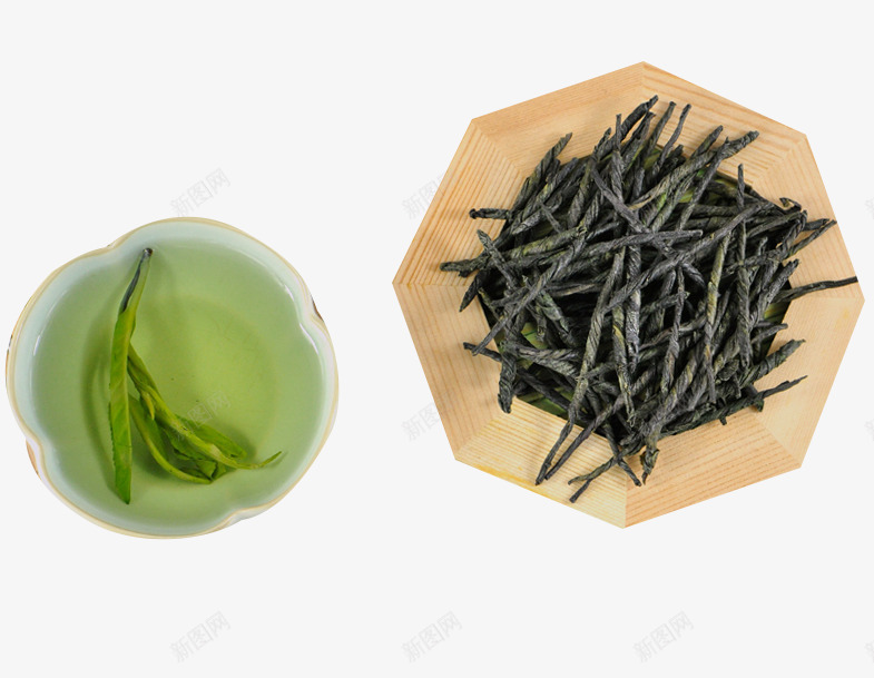 健康茶叶苦丁茶png免抠素材_88icon https://88icon.com 健康茶叶 天然茶叶 绿色饮品 苦丁茶